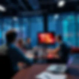 Participants discussing during the Developer Experience Working Group meeting at the Open Source Office.