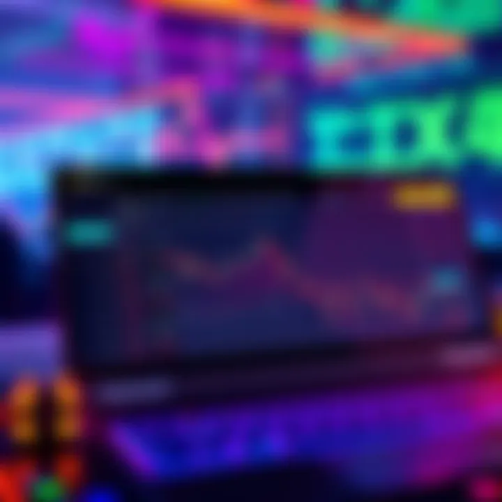 A user interface showing a decentralized exchange aggregator with trade options and price charts