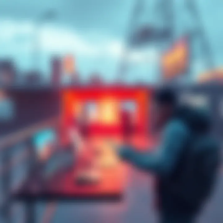 An artist navigating the digital art sales process on OpenSea using MetaMask