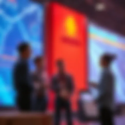 A team discusses the new digital customs system for air logistics in Southeast Asia, showcasing technology and logistics solutions.