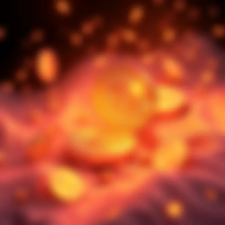 Illustration showing a digital representation of pumpfun tokens fading away, symbolizing their rapid loss in the market.