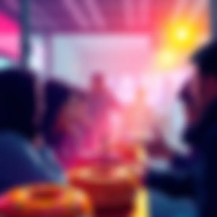 People engaging in a conversation about Ethereum and donuts, supporting the Stand with Crypto initiative.