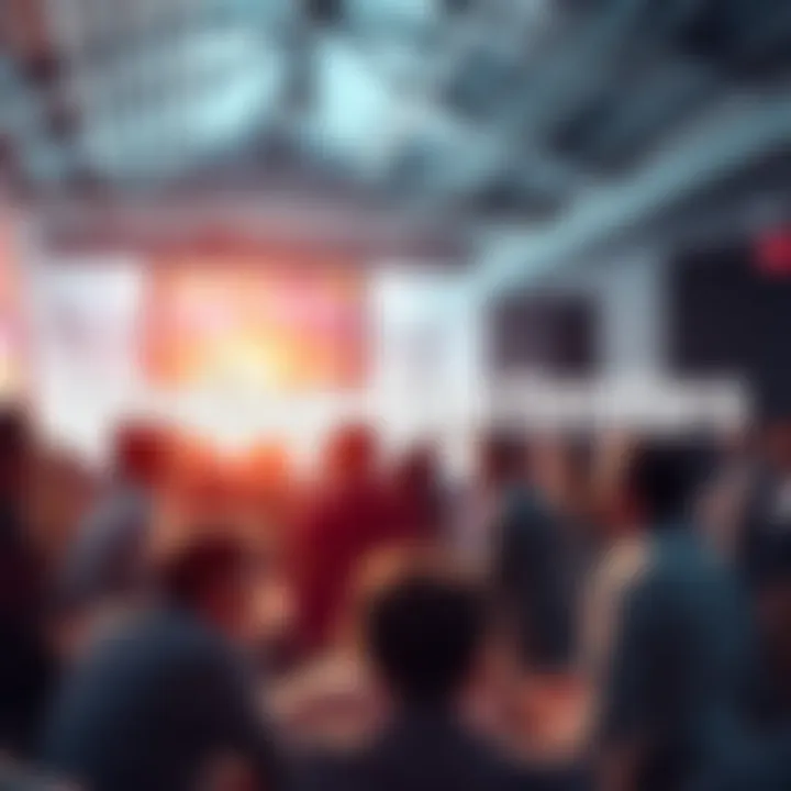 People engaged in a lively discussion about trading strategies and daily events in a community forum setting.