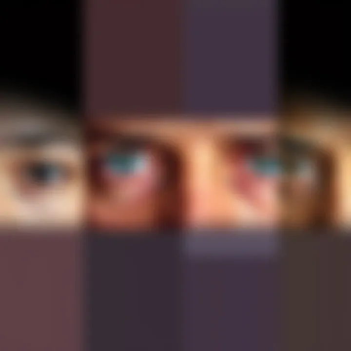 A close-up image showing the eyes of various people, reflecting diverse emotions and perspectives.