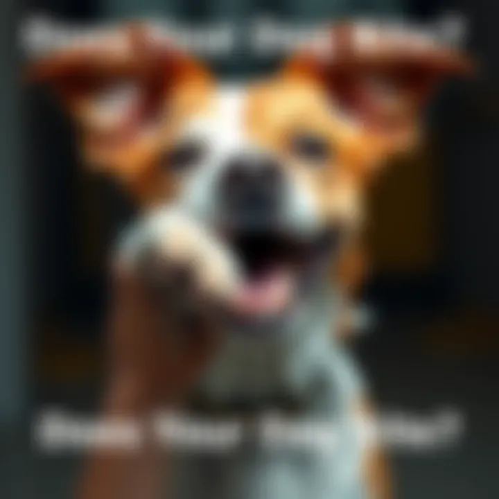 Dog showing warning signs A dog displaying warning signs with its ears back and teeth showing, illustrating canine behavior related to potential bites.