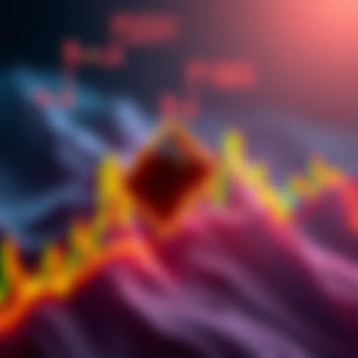 Chart showing Dogecoin's falling wedge pattern, indicating potential price recovery signs.