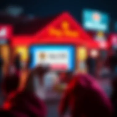 Person holding a smartphone showing the Dogg House app with a $10 reward banner