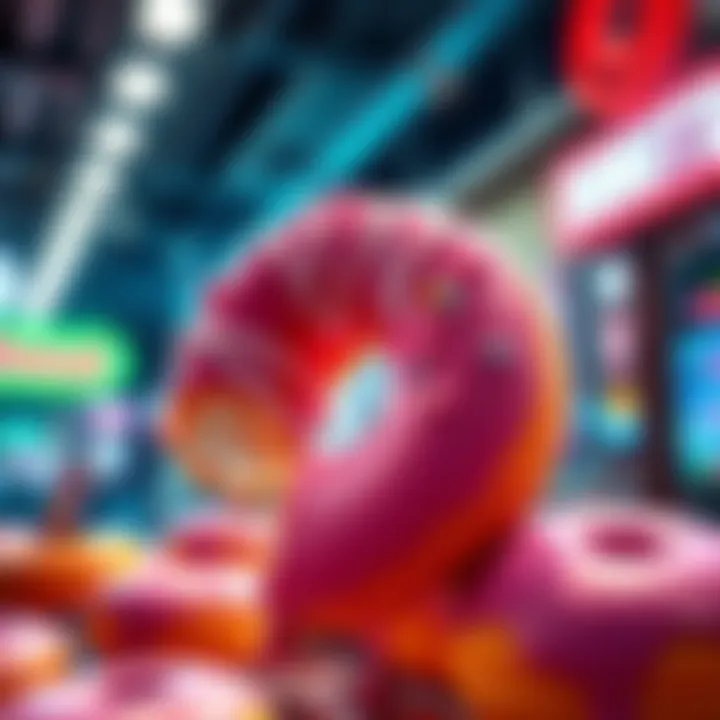 Insightful Trends in Donut Holder Growth Visual representation of Donut wallet changes and contest excitement