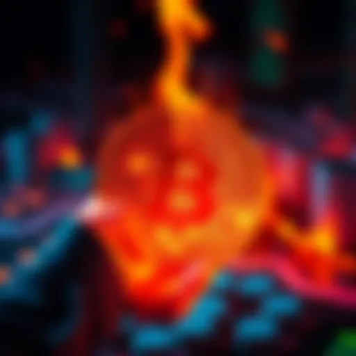 Five wallets from 2014 sending Bitcoin to a burn address, symbolizing a large cryptocurrency loss.