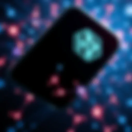 A visual representation of DOVU symbol connected to HBAR logo, illustrating their relationship in blockchain discussions.