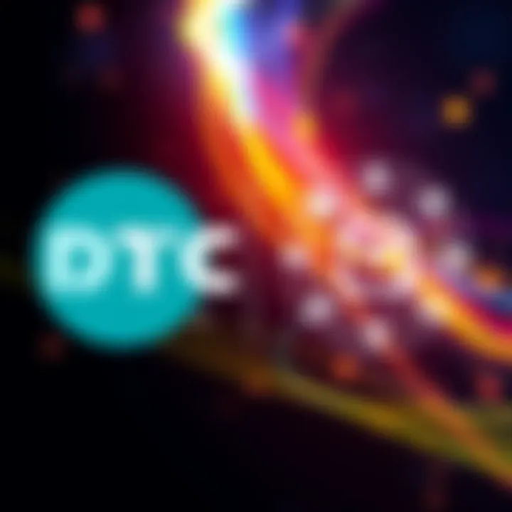DTC's logo alongside Stellar's logo representing their partnership to enhance tokenization services