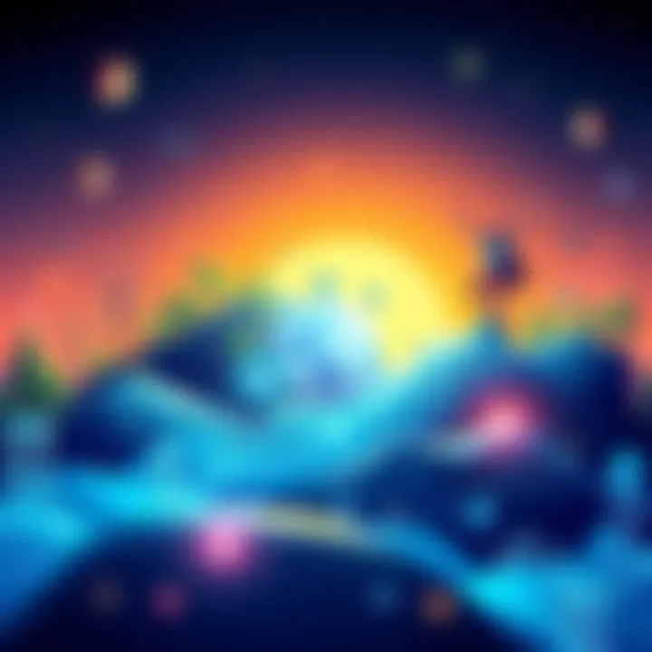 A conceptual illustration of Nano cryptocurrency symbolizing economic freedom and environmental sustainability in finance.