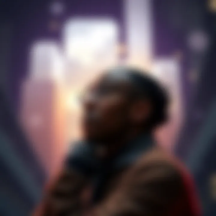 A thoughtful individual pondering lessons learned from recent events