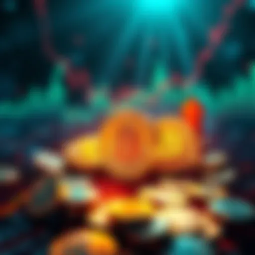 Visualization of Empery's treasury increasing to over $1.8 billion, featuring Bitcoin symbols and financial graphs.