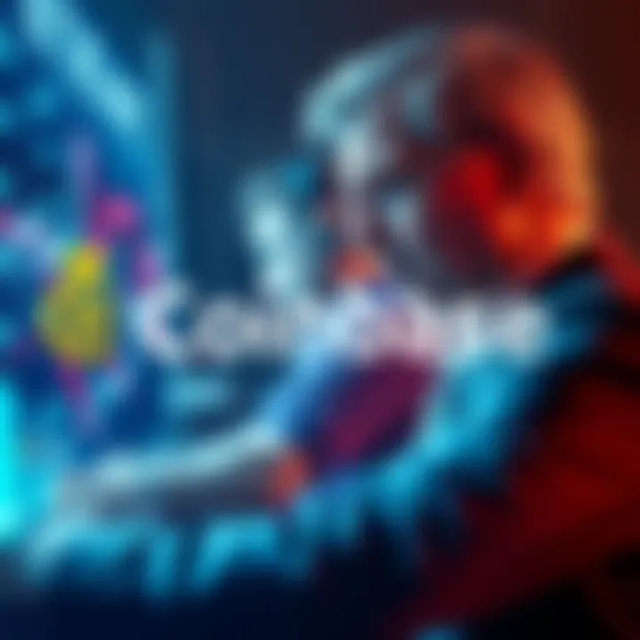 A graphic showing the connection between Jeffrey Epstein and Coinbase, emphasizing the impact on cryptocurrency investments.