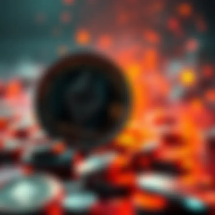 A representation of Ethereum being moved to Tornado Cash, highlighting concerns about potential money laundering