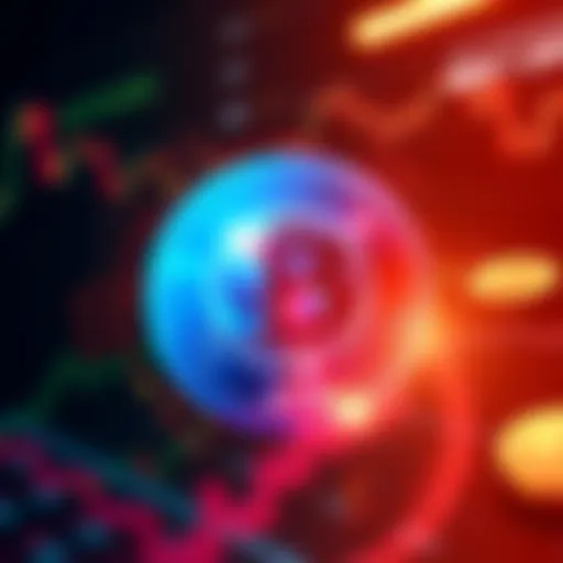 ETH and BTC Market Interaction A visual representation of the current ETH/BTC trade status, showing market trends and traders' sentiment towards the rotation trade.