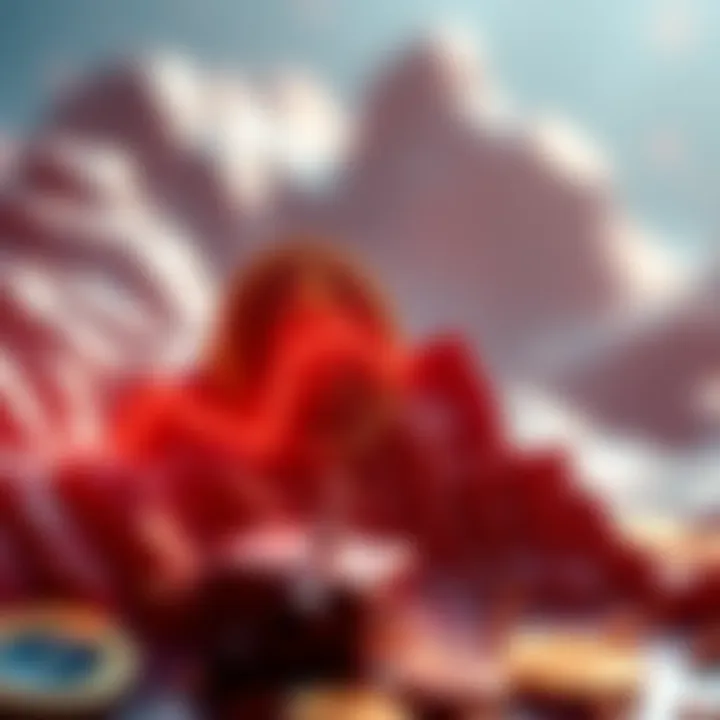 Graph showing the drop of ETH/BTC ratio to three-year lows with a downward trend line