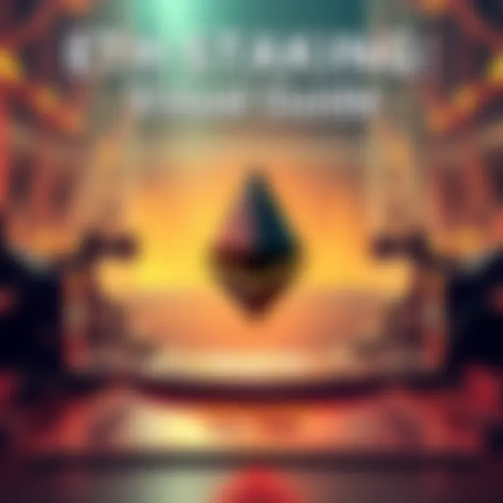 A detailed infographic illustrating the benefits and rewards of ETH staking compared to ETH earning platforms