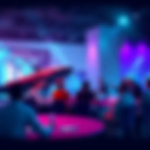 Group of ETH whales discussing investments in infrastructure at a meetup