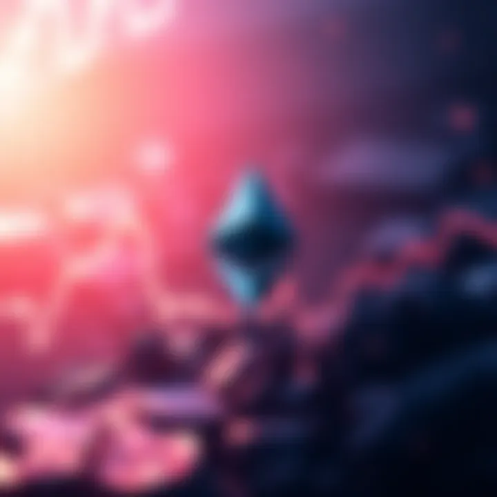 A graph showing Ethereum's dramatic drop from 7 million to 2 million, illustrating the current crypto market crash.