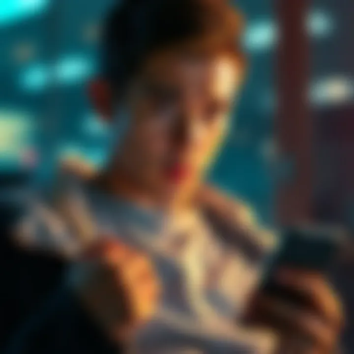 A person looking worried while checking their phone, indicating concern over the Ethereum PECTRA upgrade and potential risks of signing messages.