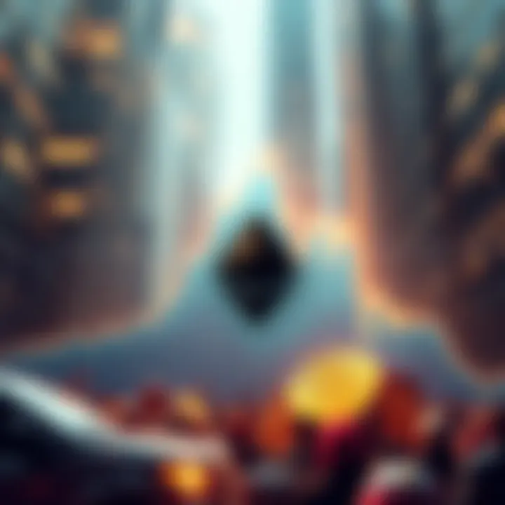 Graph showing Ethereum's price forecast rising to $250,000 with Bitcoin and gold labeled as dead capital