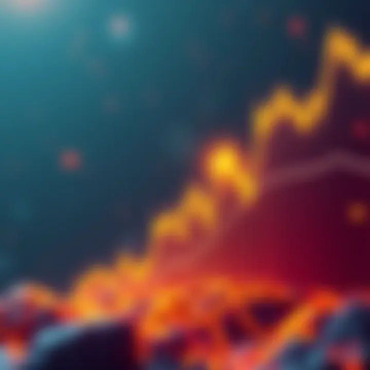 A chart showing an upward trend in Ethereum's price with a golden cross indicator.