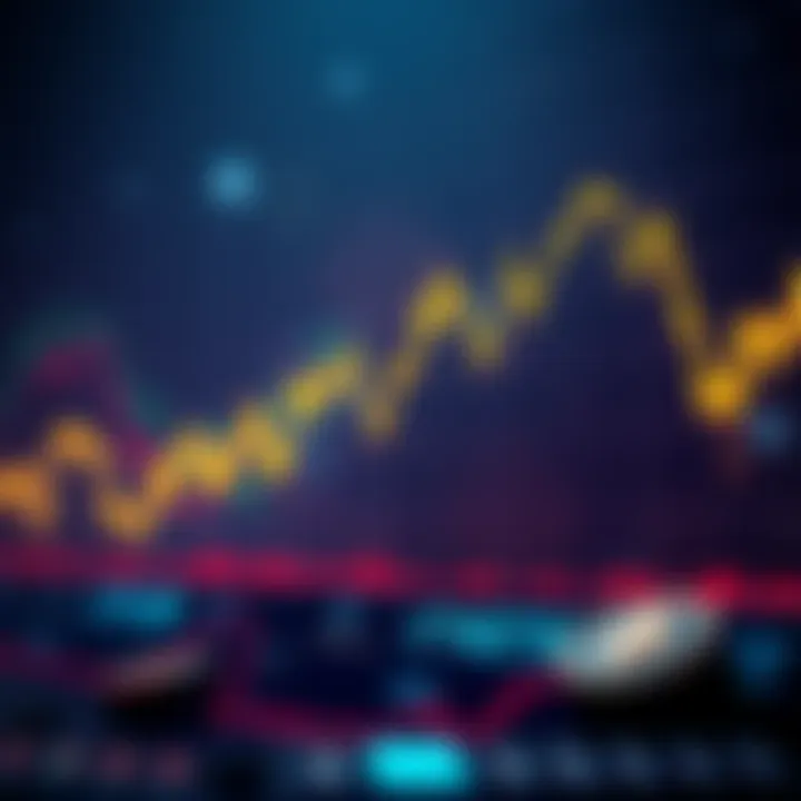 Ethereum Chart Downward Trend A line chart showing the downward trend of Ethereum prices compared to Bitcoin, indicating market concerns.