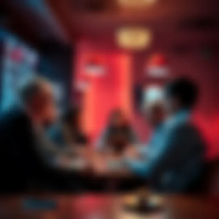 Ethereum Daily Discussion People engaging in a discussion about Ethereum news and price updates in a chat room setting