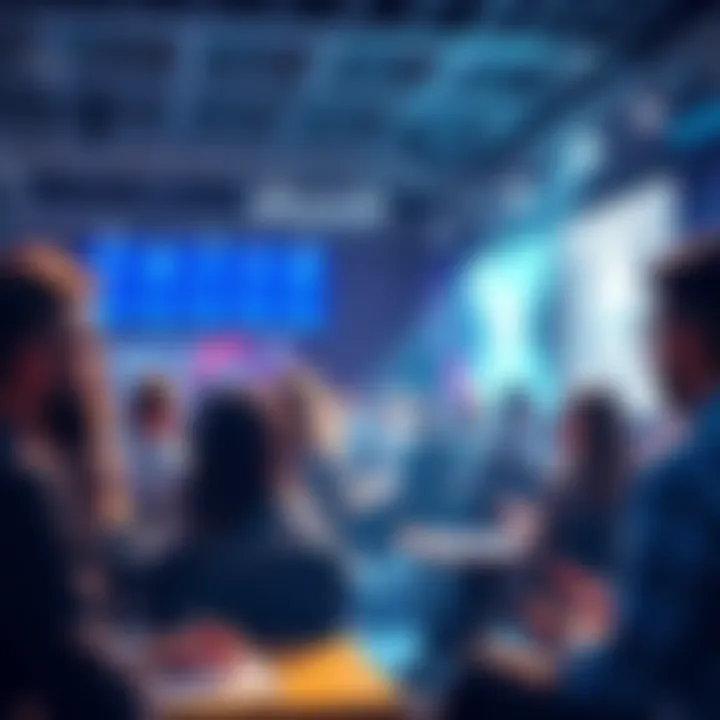 People discussing Ethereum topics in a lively forum setting