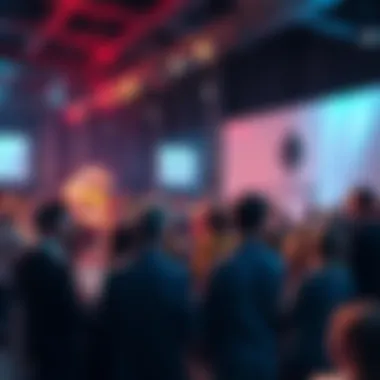 People gathered to discuss Ethereum topics in a lively forum setting