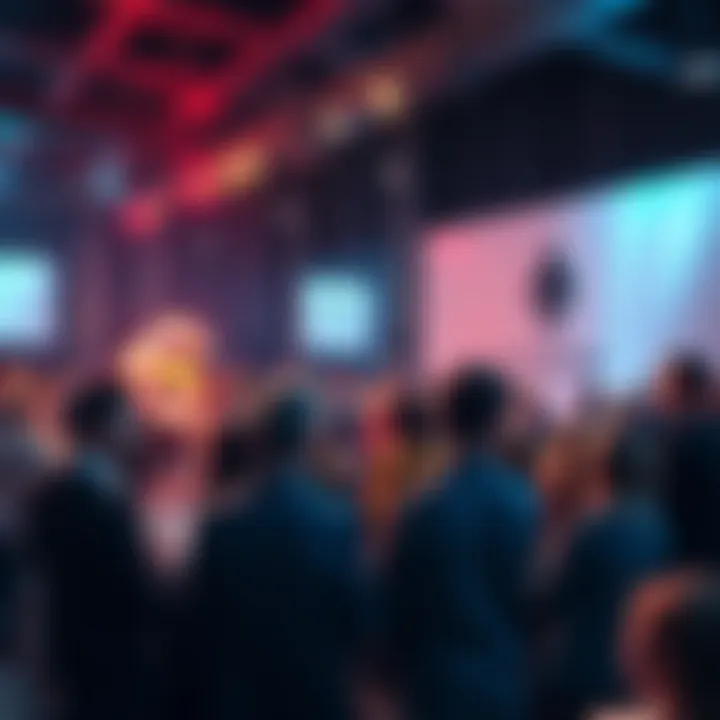 People gathered to discuss Ethereum topics in a lively forum setting