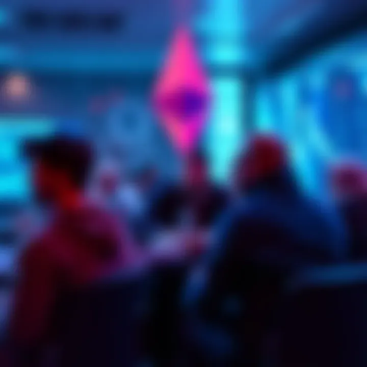 People discussing Ethereum news and trends online