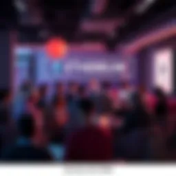 People engaging in a discussion about Ethereum news and prices in a community setting