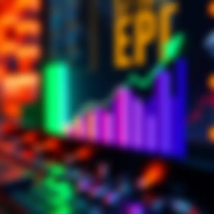 A graphic showing the rising inflow for the Ethereum ETF, with a green upward trend line and bars representing $5.37 billion inflow over 19 days.