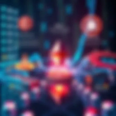 A visual representation of different Ethereum Layer 2 solutions like Base and Arbitrum, highlighting their unique use cases in sectors like DeFi and gaming.