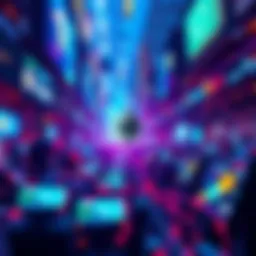 A vibrant visual showing busy Ethereum Mainnet with low transaction fees and active smart contract deployments, symbolizing growth and efficiency.