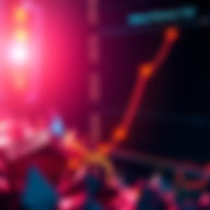 Graph showing a significant increase in Ethereum's stablecoin transfer volumes with indicators of market activity