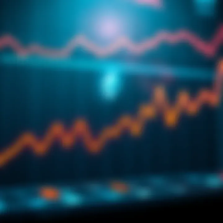 Ethereum TVL and Market Cap Comparison Graph showing Ethereum's total value locked surpassing its market cap, with upward trend lines and currency symbols