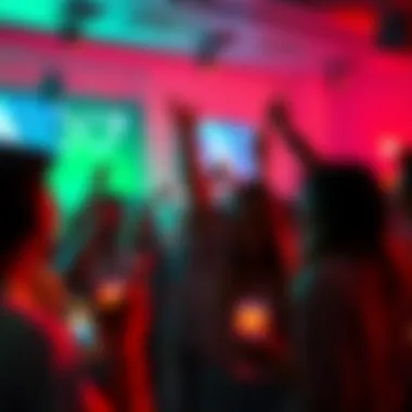 Participants celebrating winners of Round 151 EthTrader contest with games like Red Light, Green Light, and raffle rewards.