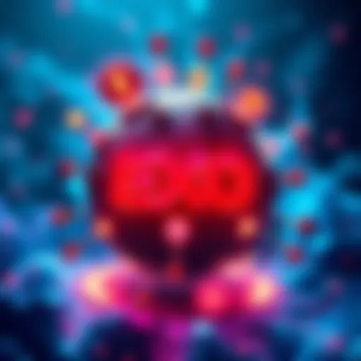 Visual representation of Exovim's digital commerce platform showcasing instant payments and universal rewards