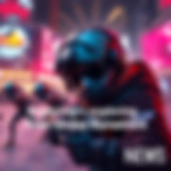 Visual representation of diverse free-to-play gaming experiences and plot discoveries