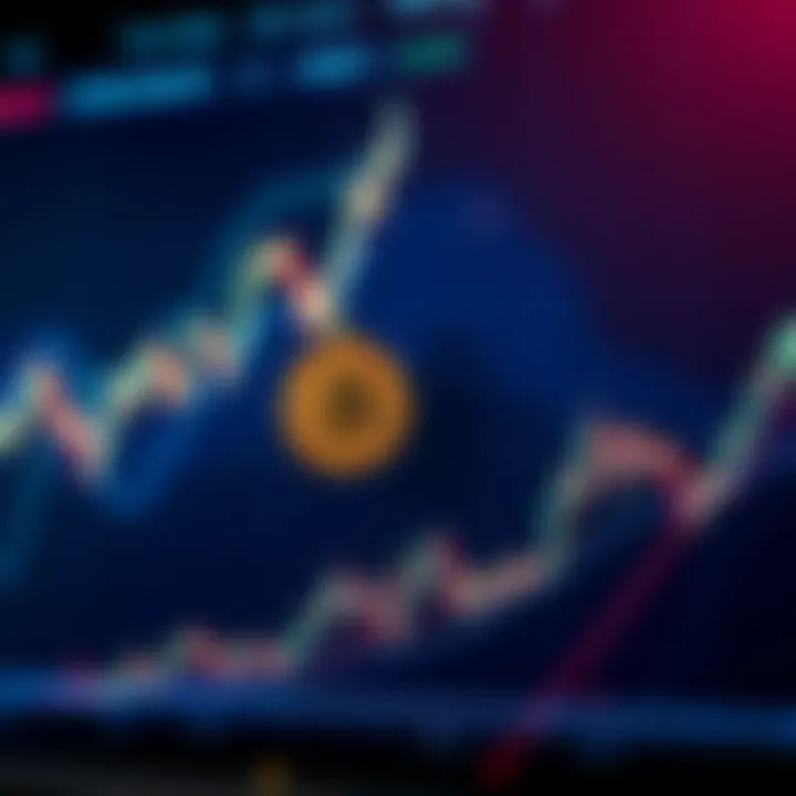 A cryptocurrency chart showing a downward trend, highlighting a drop below 16k, symbolizing market concerns.