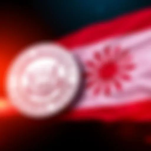 A graphic showing the Federal Reserve emblem next to Japan's flag, symbolizing collaboration on Bitcoin and markets.