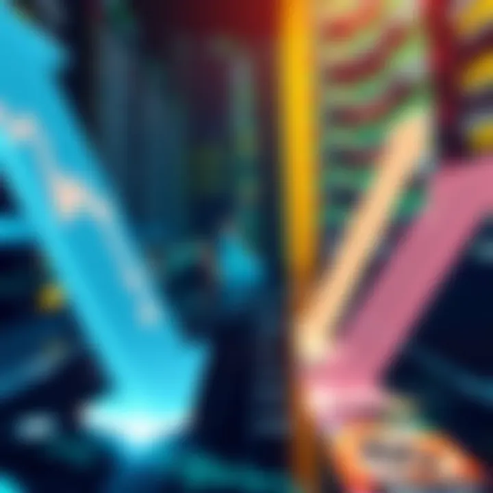 A graphic showing arrows indicating the movement of money between stocks, gold, silver, and cryptocurrency