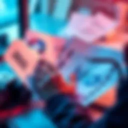 A person reviewing financial documents and charts, planning strategies for future investments in 2025.