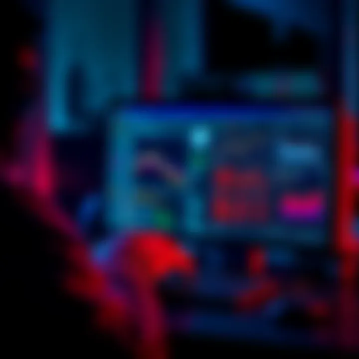 A person searching for old ADA transaction details on a computer, showing wallet addresses and charts related to Cardano.