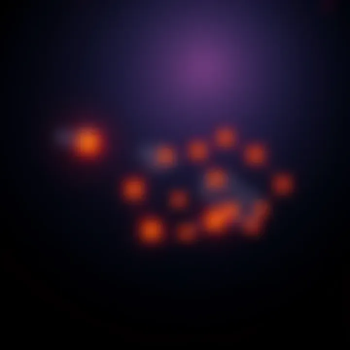 A graphic of the Marshall Islands map with digital financial symbols, illustrating the first on-chain Universal Basic Income payout.