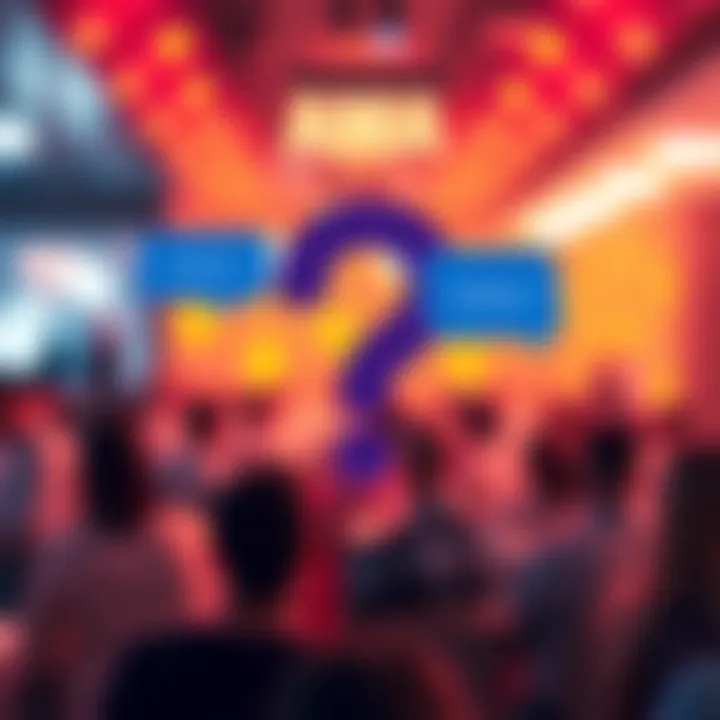 A graphic promoting Flexa's AMA event with a question mark and chat bubbles.